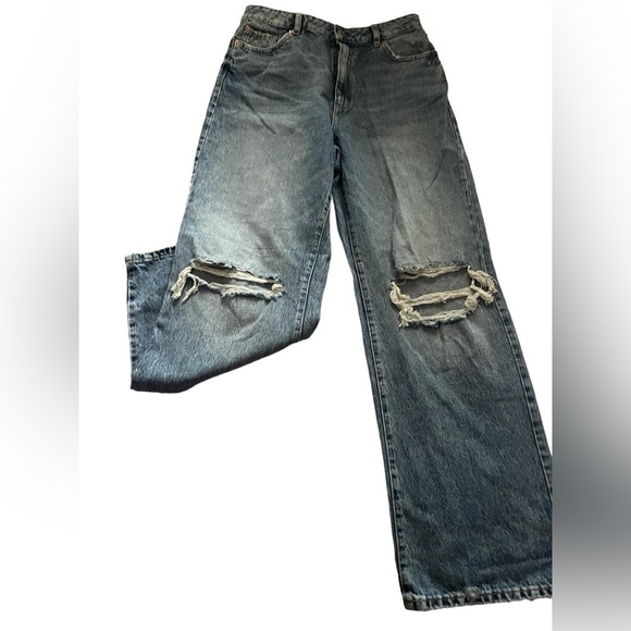 Garage Denim - Garage Wide Leg Denim Jeans